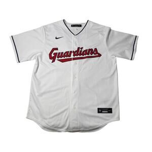 Cleveland Guardians Nike Home Jersey Men's Large Blank NWOT